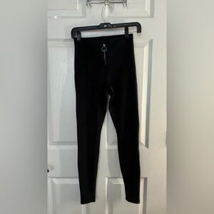 Alo yoga zip up leggings sz medium